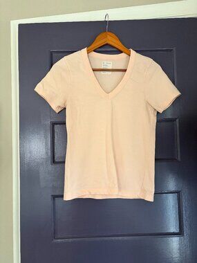 For Days blush V-neck T-shirt